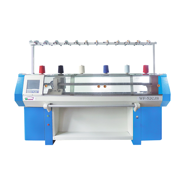 22.WF-52CJS Tek Sistem Bilgisayarlı D&uuml;z ​​&Ouml;rg&uuml; Makinası